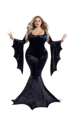 Vamp Crushed Velvet Dress - Image 3