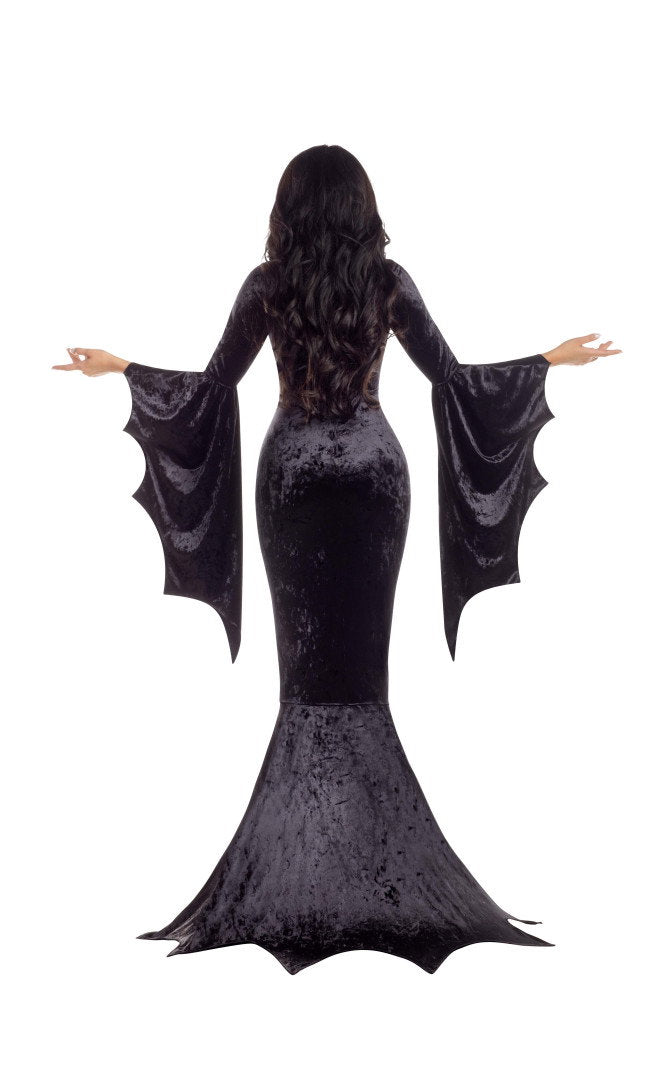 Vamp Crushed Velvet Dress - Image 4