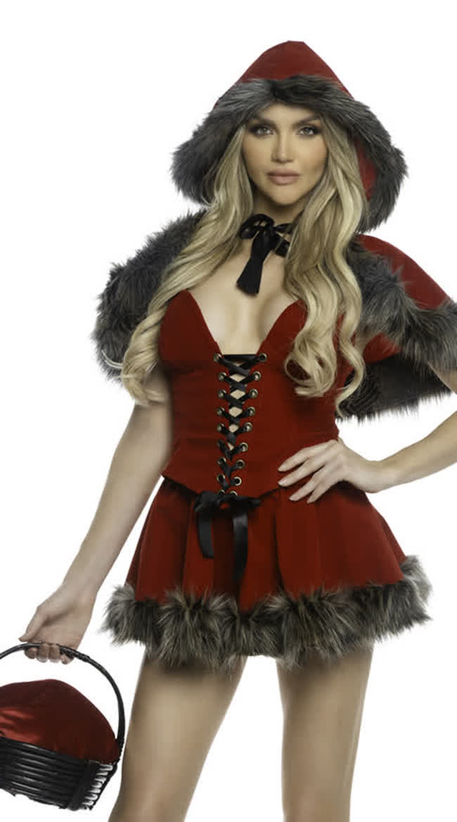 Enchanted Forest Red Costume - Image 1