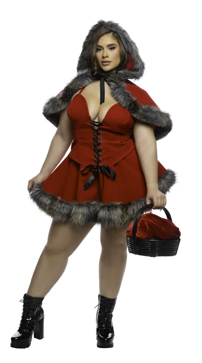 Enchanted Forest Red Costume - Image 2