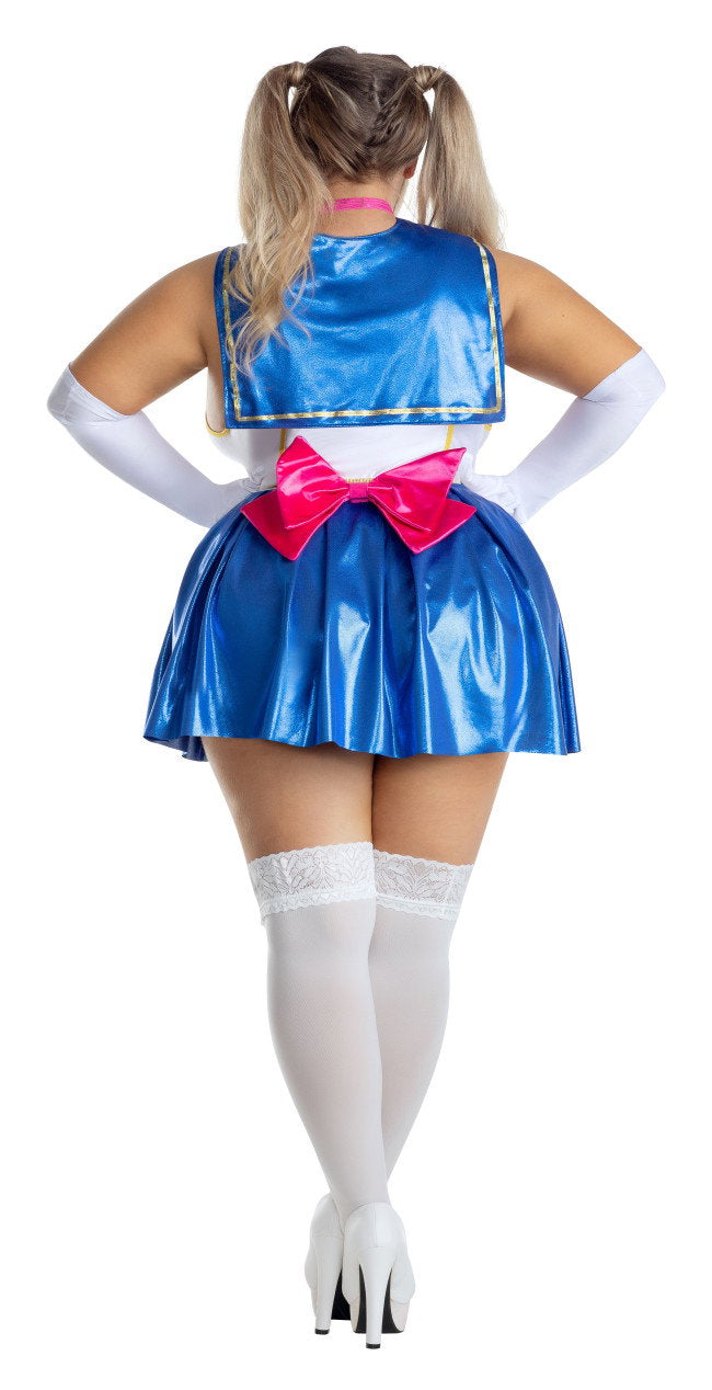 Plus Anime School Girl Bedroom Costume - Image 3