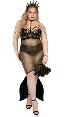 Plus Size Dark Mermaid Costume - Image 1