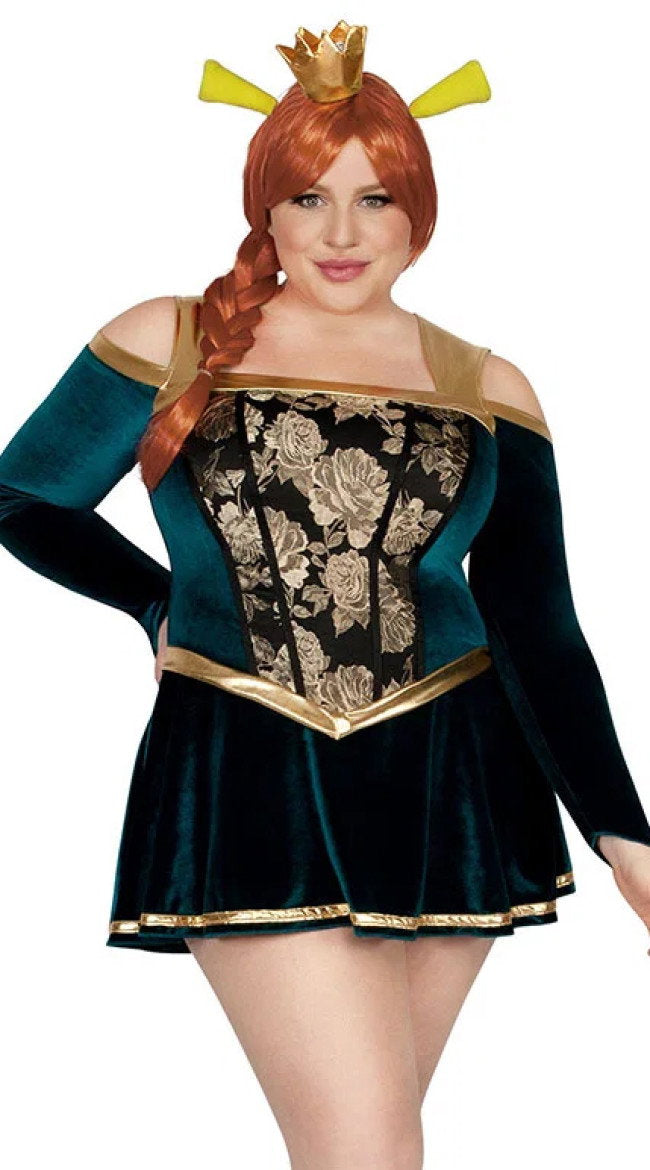 Plus Size Princess Ogre Costume - Image 1