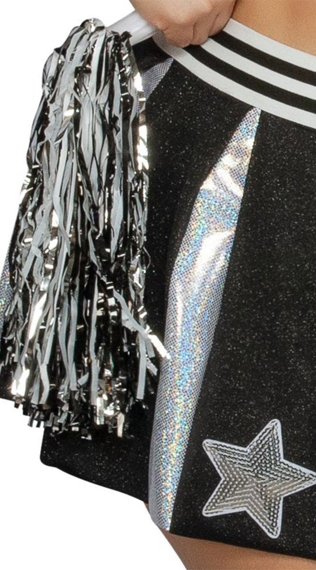 Plus Size Allstar Cheerleader Costume - Image 4