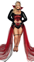 Plus Coffin Queen Costume - Image 1