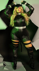 Plus Size Cat Burglar Costume - Image 1
