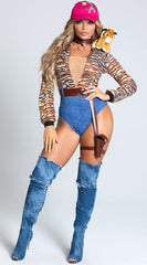 Yandy Tiger Queen Costume - Image 1