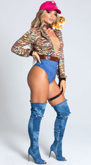 Yandy Tiger Queen Costume - Image 2