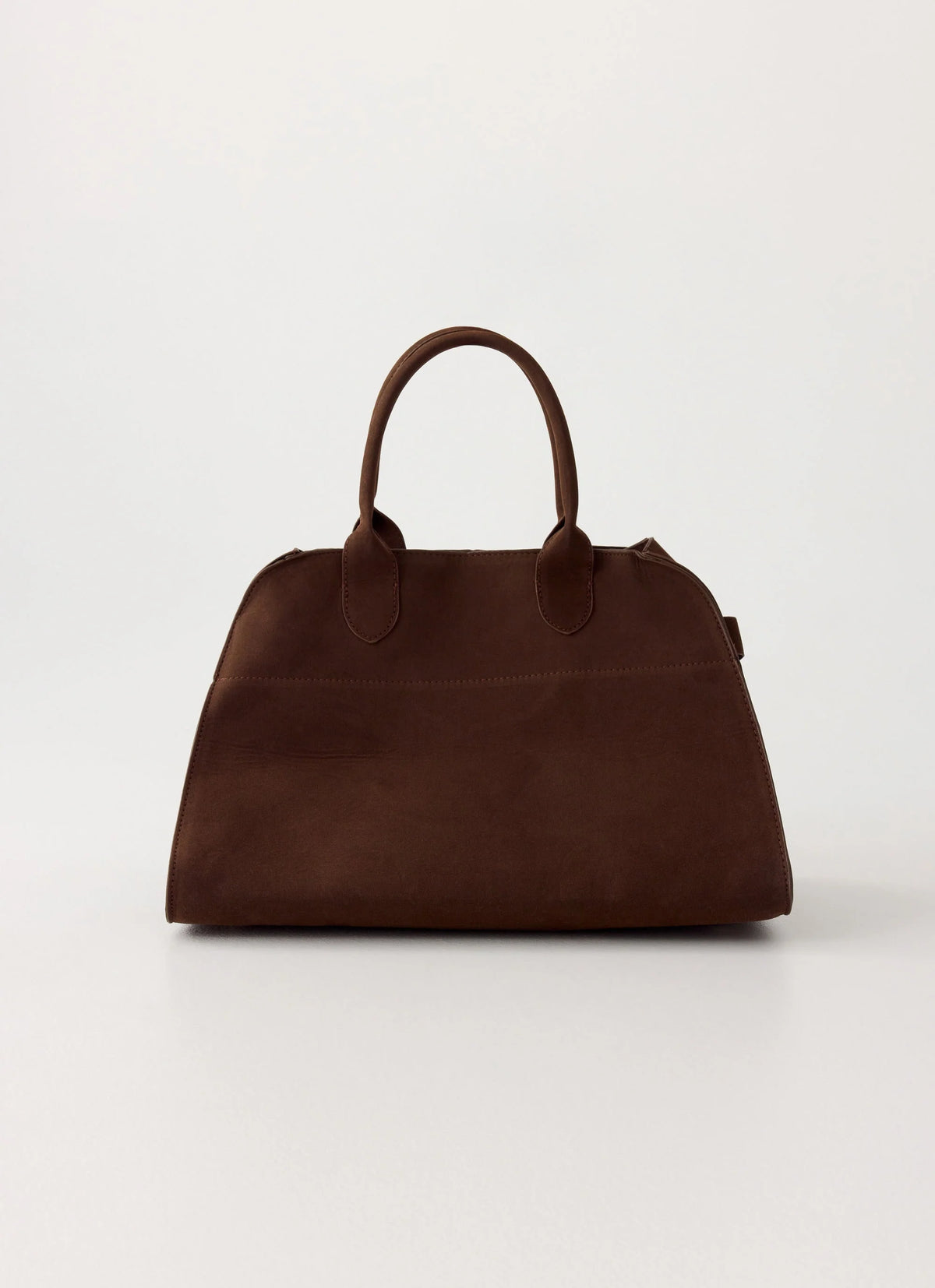 Twilight Drift Faux Suede Bag - Espresso