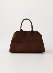 Twilight Drift Faux Suede Bag - Espresso