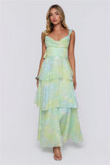 Easy Silence Maxi Dress Green