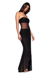 Linea Maxi Dress - Black