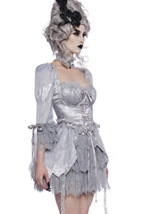 Cake Queen Costume and Wig Set - Ghost