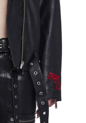 Vile Voorhees Oversized Moto Jacket