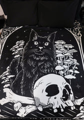Feline Fate Plush Blanket