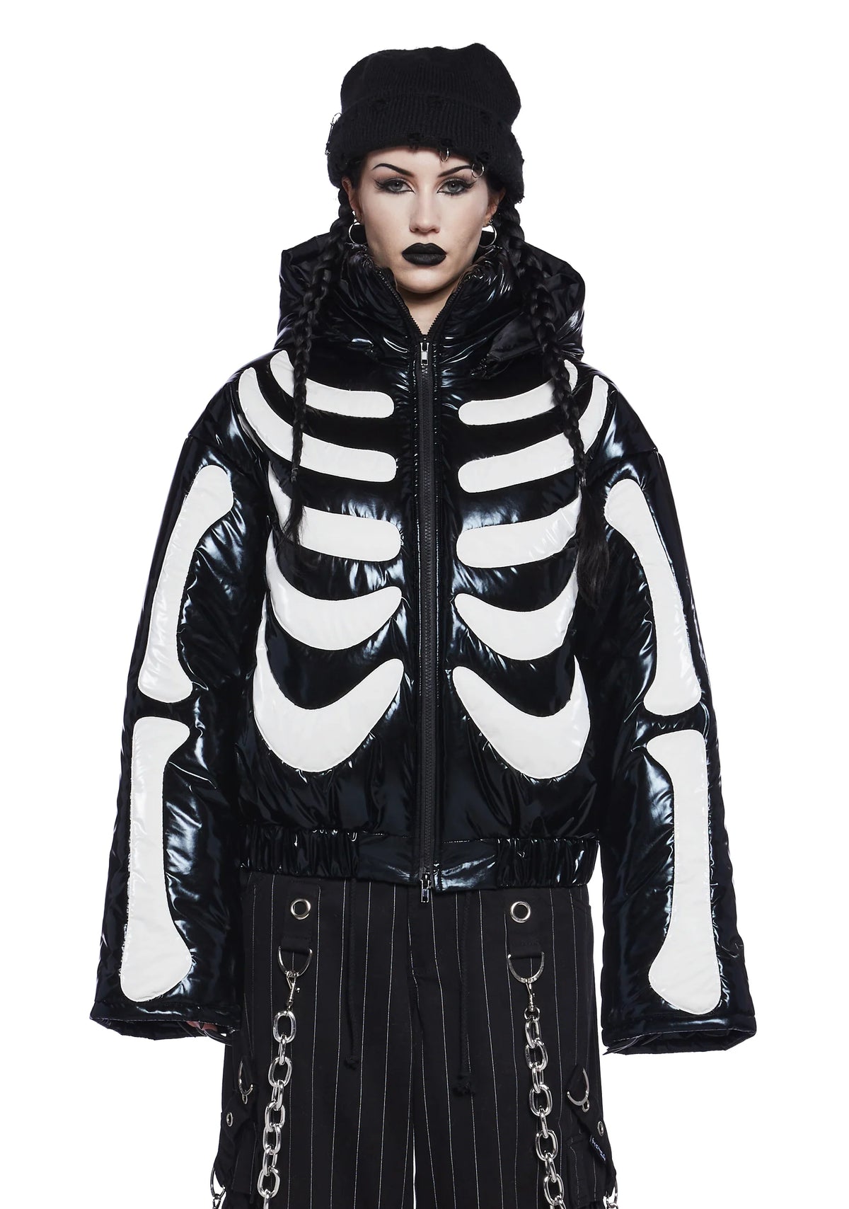 Bone Baddie Puffer Jacket