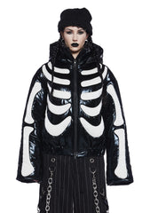 Bone Baddie Puffer Jacket