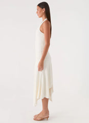 Alise Midi Dress - White