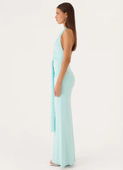 Emiliana Maxi Dress - Aqua