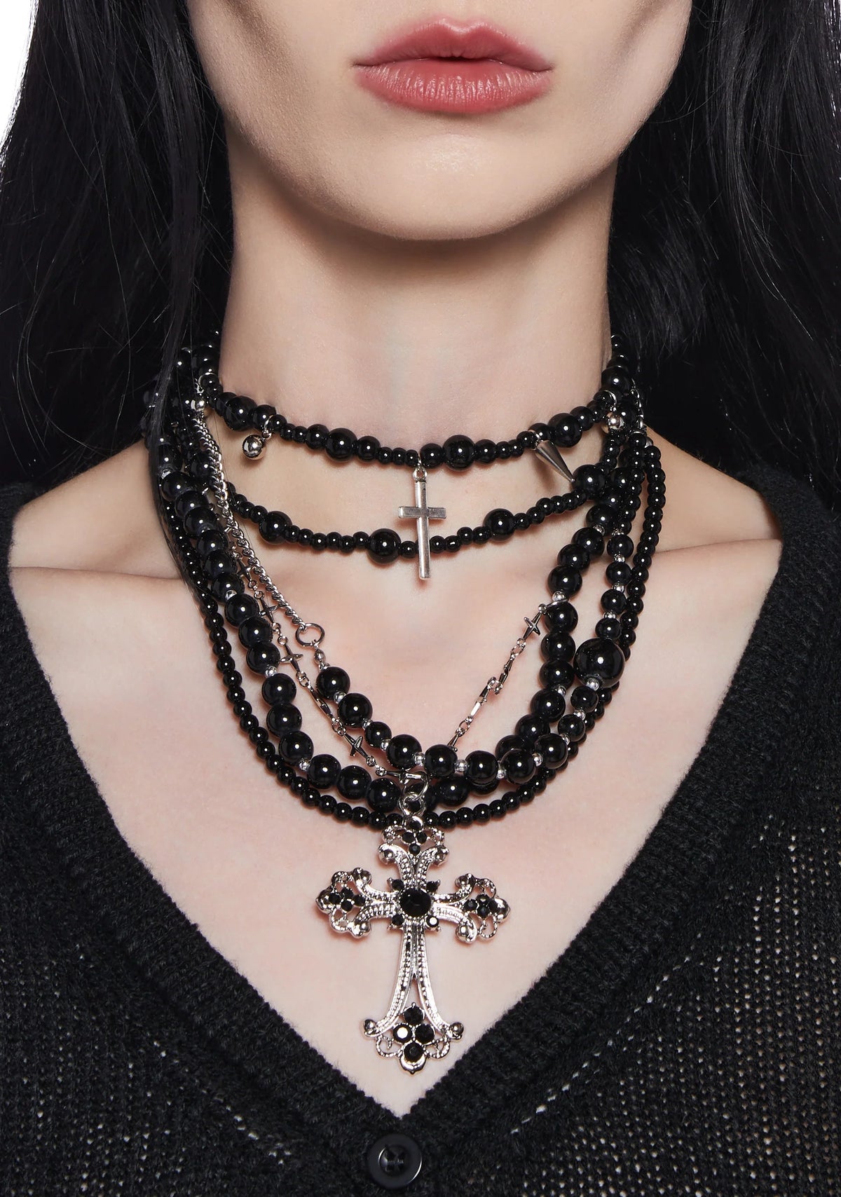 Like A Prayer Layered Necklace