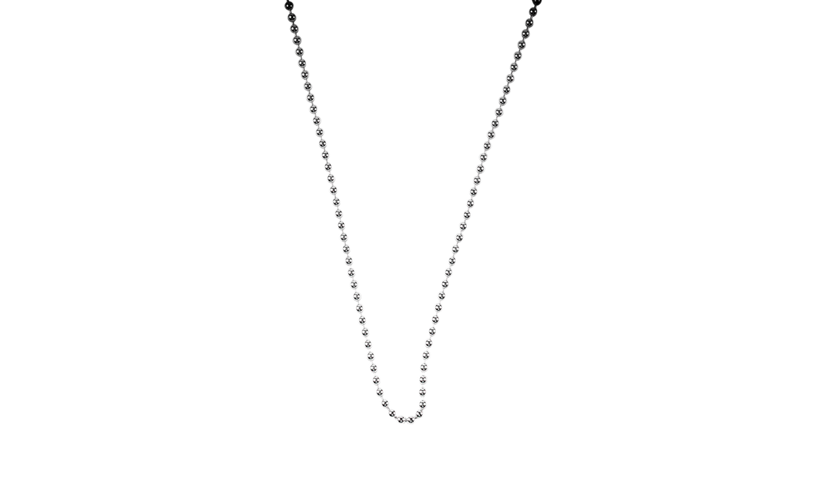 Ball Chain Necklace 20 inches - Silver CHRM1578