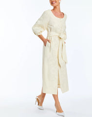 Suzanna Barong Midi Dress