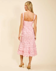 Manila Lace Midi Dress