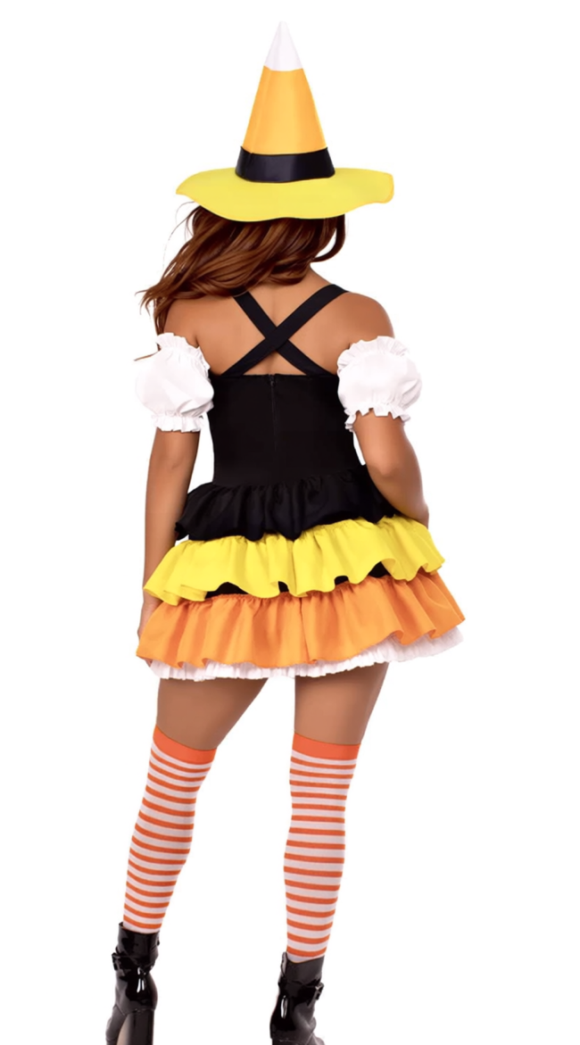 Candy Corn Witch Costume - Image 2