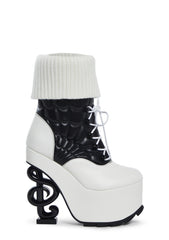 X Monster High Phantom Platform Boots