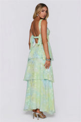 Easy Silence Maxi Dress Green
