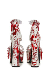 Holy Revelation Platform Heels - Scream Queen