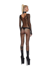 Rash Actions Fishnet Body Stocking