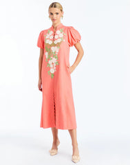 Elliana Barong Midi Dress