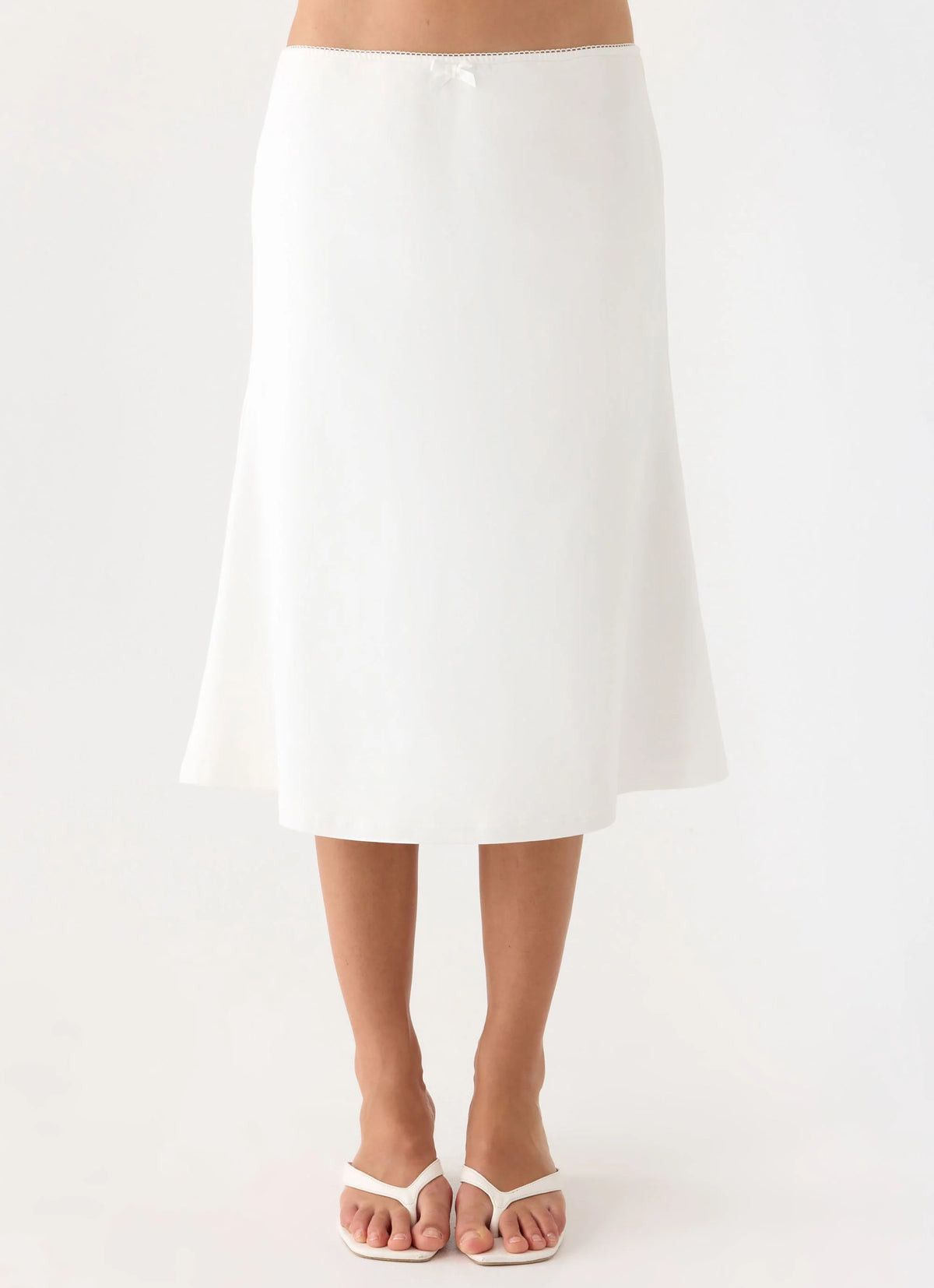 Marquas Midi Skirt - White