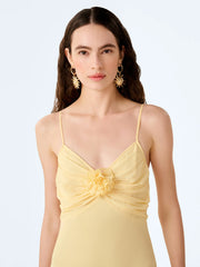 Lisa Dress in Double Cream