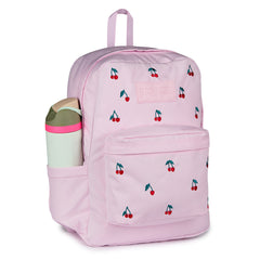 SuperBreak® Plus Backpack in Pink Ice Cherry Embroidery