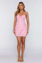 Look Soft Always Mini Dress Pink