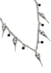 Sinister Skull Statement Necklace