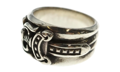 Dagger Ring 16 Silver CHRM0798