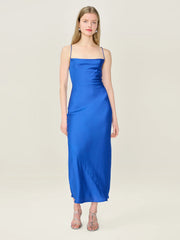 Riviera Dress in Cobalt