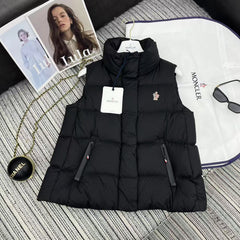 MC Baise Down Gilet Black Polyamide Nylon
