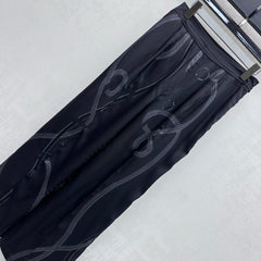 HM SS26 Palefroi Remix Pajama Pants Black Mulberry Silk 351817