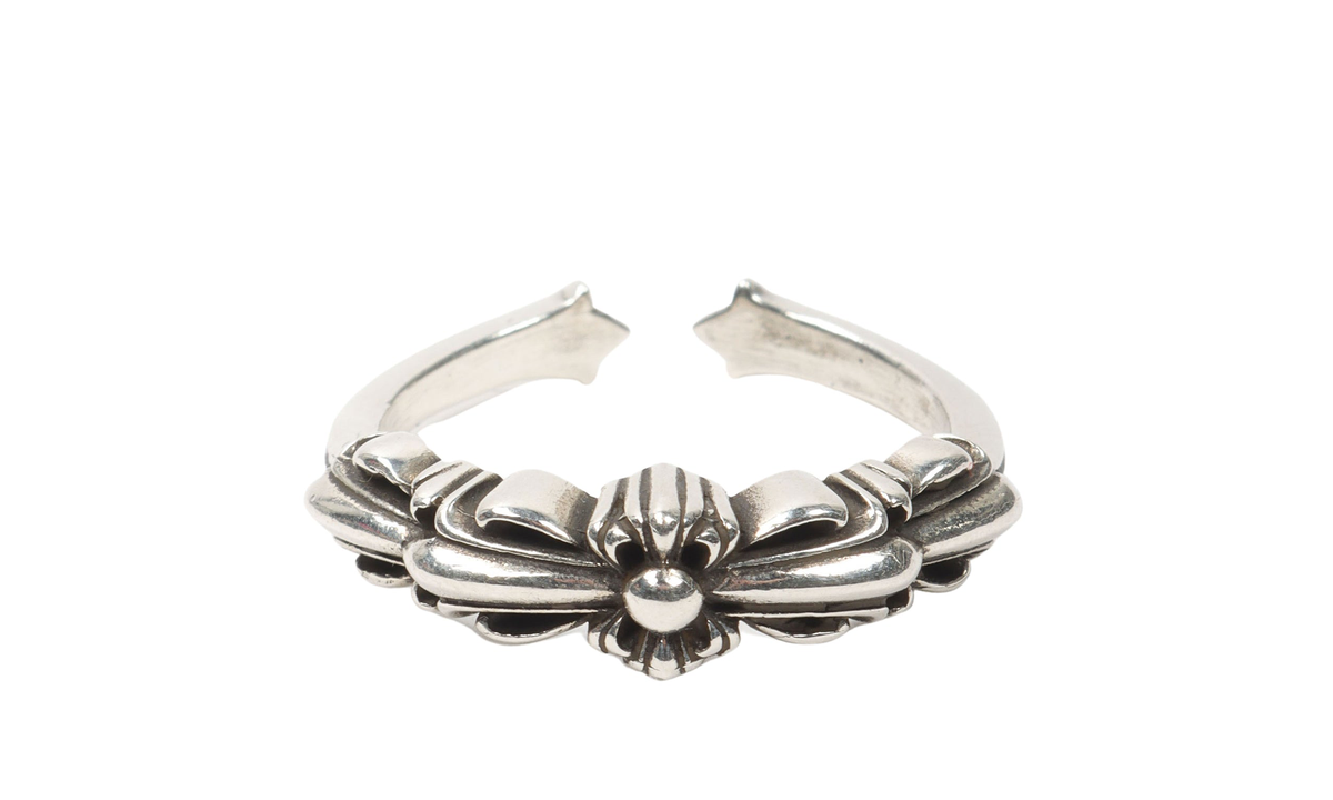Fleur Open Ring Silver CHRM0431
