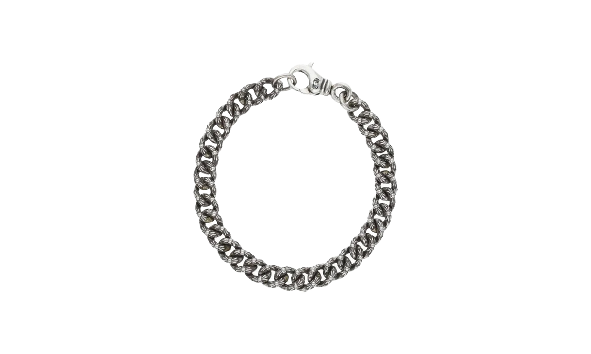 Extra Fancy Mini Bracelet 8in - Silver CHRM0020