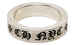 NYC Exclusive 6MM Spacer Ring Silver CHRM1574