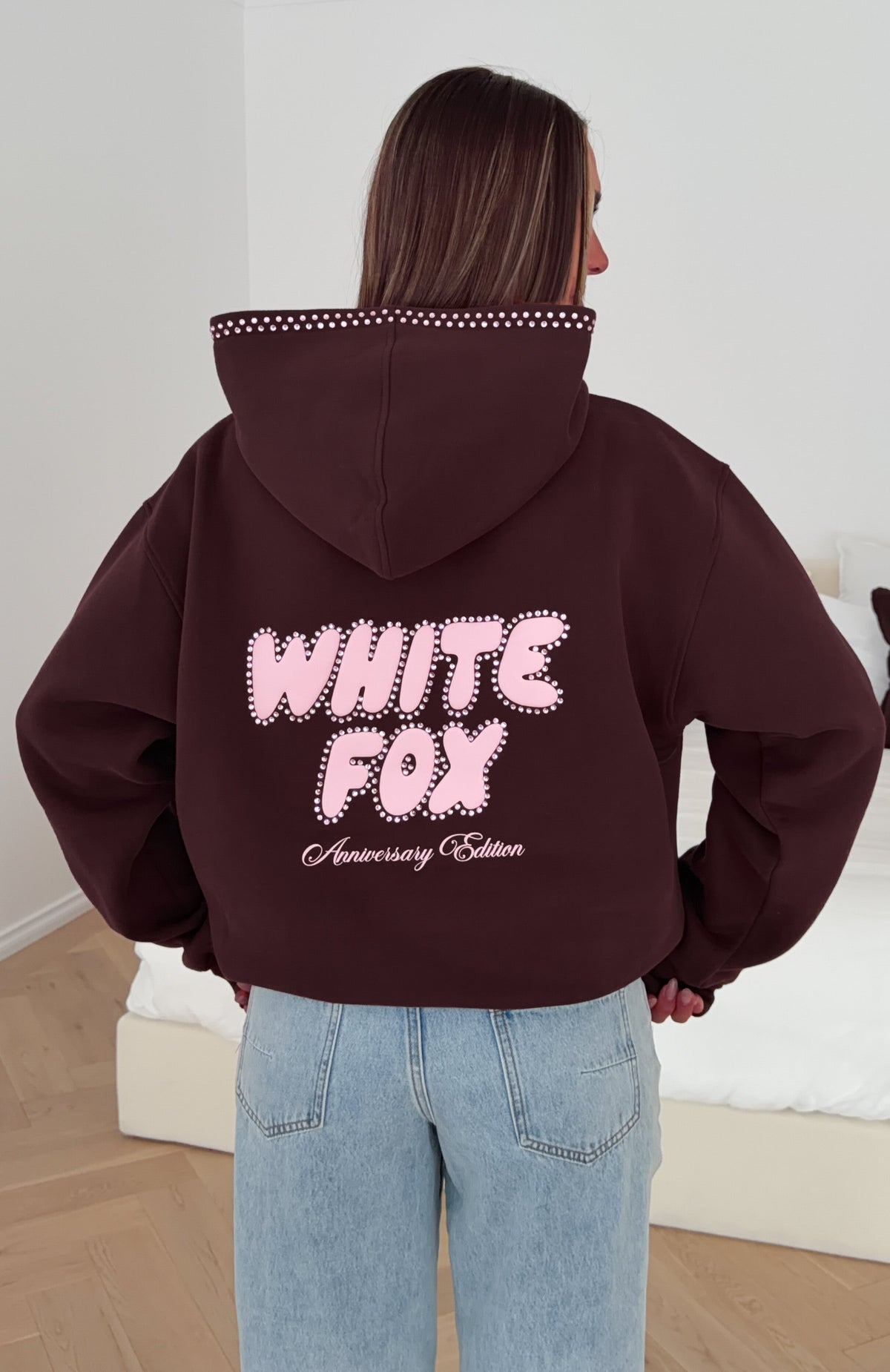 Vivid Light Oversized Hoodie Chocolate